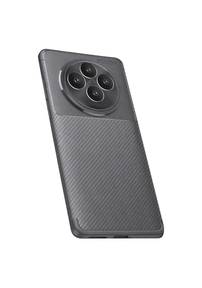 Oppo Reno 11 Fs Kılıf Auto Focus Karbon Kapak - A9328 gri