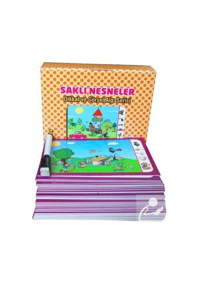 Mercankitap Saklı Nesneler (3-6 Yaş) / Kolektif