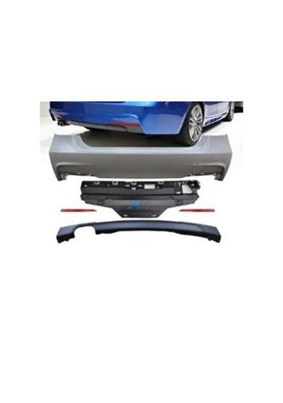 Bmw 3 Serisi F30 M-tech Arka Tampon Komple Set 2012- 2017 Arası Uyumlu