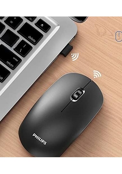 Phılıps M315 Siyah Kablosuz Mouse 5000dpı Spk7315