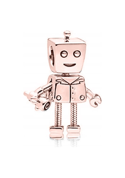 Fubena Rose Erkek Robot Charm