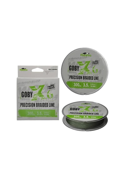 Fishpro Goby 6x 300 Mt Dark Green Örgü İp Misina 0.13