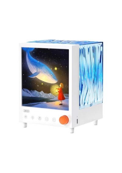 Xo-oz14 Aurora 1200mah Projeksiyon Ortam Aydınlatması Gece Lambası Ve Hoparlör