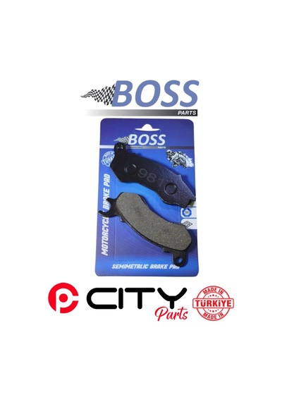 Rks Prıde 125 2020-2024 Ön Fren Balatası Boss Organik Ct1732