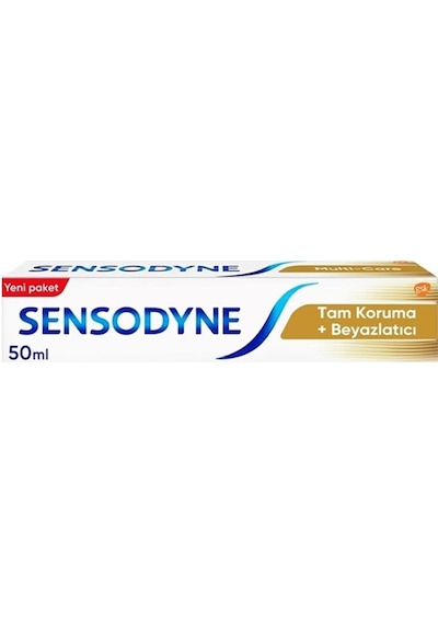 Sensodyne Tam Koruma Ve Beyazlatıcı Diş Macunu 50 Ml