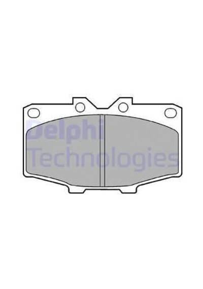 DELPHI LP448 Fren Balatası Ön 4 Runner. Hilux. Land Cruiser