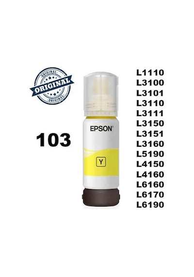 Epson 103 Sari Mürekkep Kartuşu