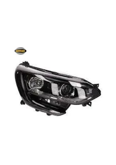 Far Sag Megane Iv 16 20 Touch Model Siyah Cercevelı Led Ballast Montajlı Motorlu Ayfar 260102686r/ 260106859r