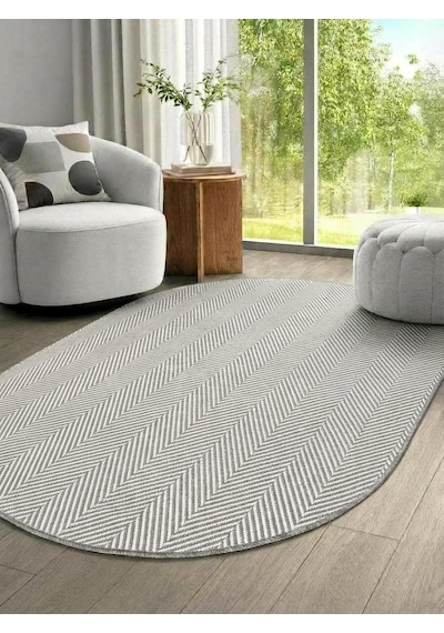 Elit Premium Sisal Jut Halı 1001 -bej Krem Balık Sırtı Desen