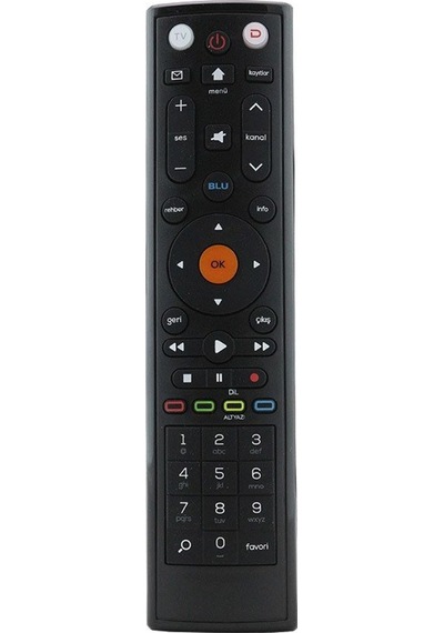 Dsmart Uyumlu 2017 Hd Blue Uydu Alıcı Kumandası
