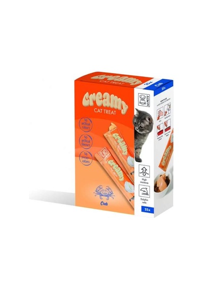 M-Pets Yengeçli Sıvı Kedi Ödülü 25'li 15 G
