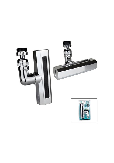 Kinetex Ktx-3288 Krom Gümüş 4 Fonksiyonlu Perlatör Musluk Ucu