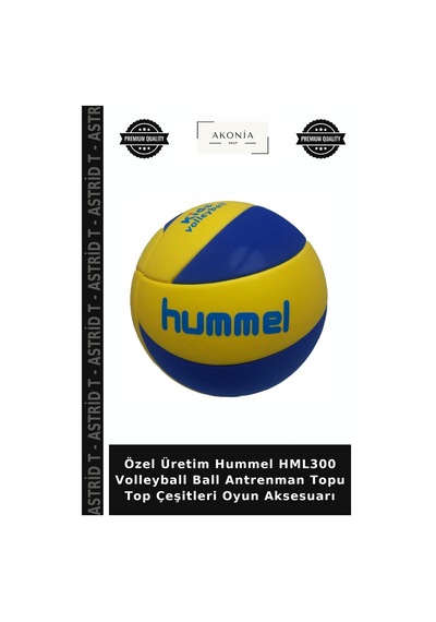 Özel Üretim Hummel Hml300 Volleyball Ball Antrenman Topu Top Çeşitleri Oyun Aksesuarı Çok Renkli