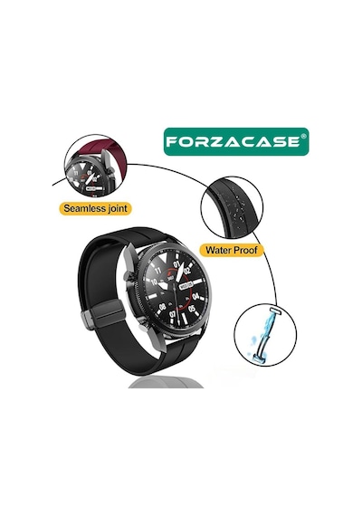Forzacase Kospet Tank M2 M3 T2 T3 İle Uyumlu Manyetik Tokalı Silikon Kordon Kayış - Fc144 Beyaz