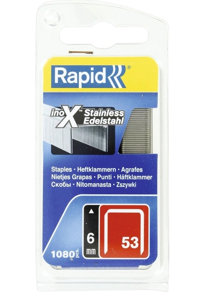 1, N 53 Rapid Agraf, Yükseklik: 6 Mm, 1080 Adet