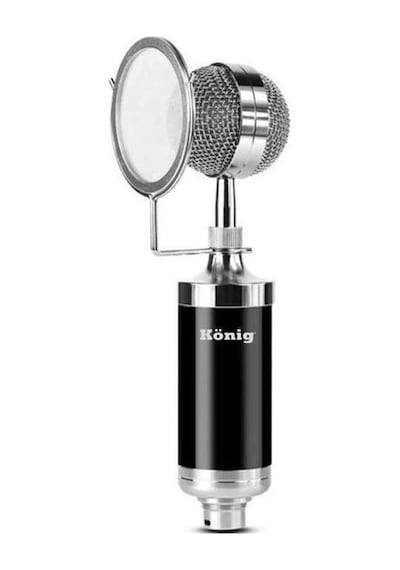 König K-Cm502 Condenser Kayıt Mikrofonu Siyah