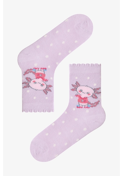 Penti Lila Kız Çocuk Lilac Axolot 2'li Soket Çorap