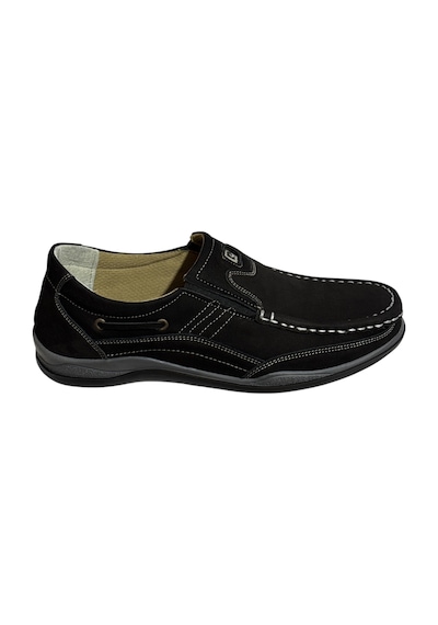 Pierre Cardin 14801 Erkek Casual Deri Nubuk Ayakkabı Siyah