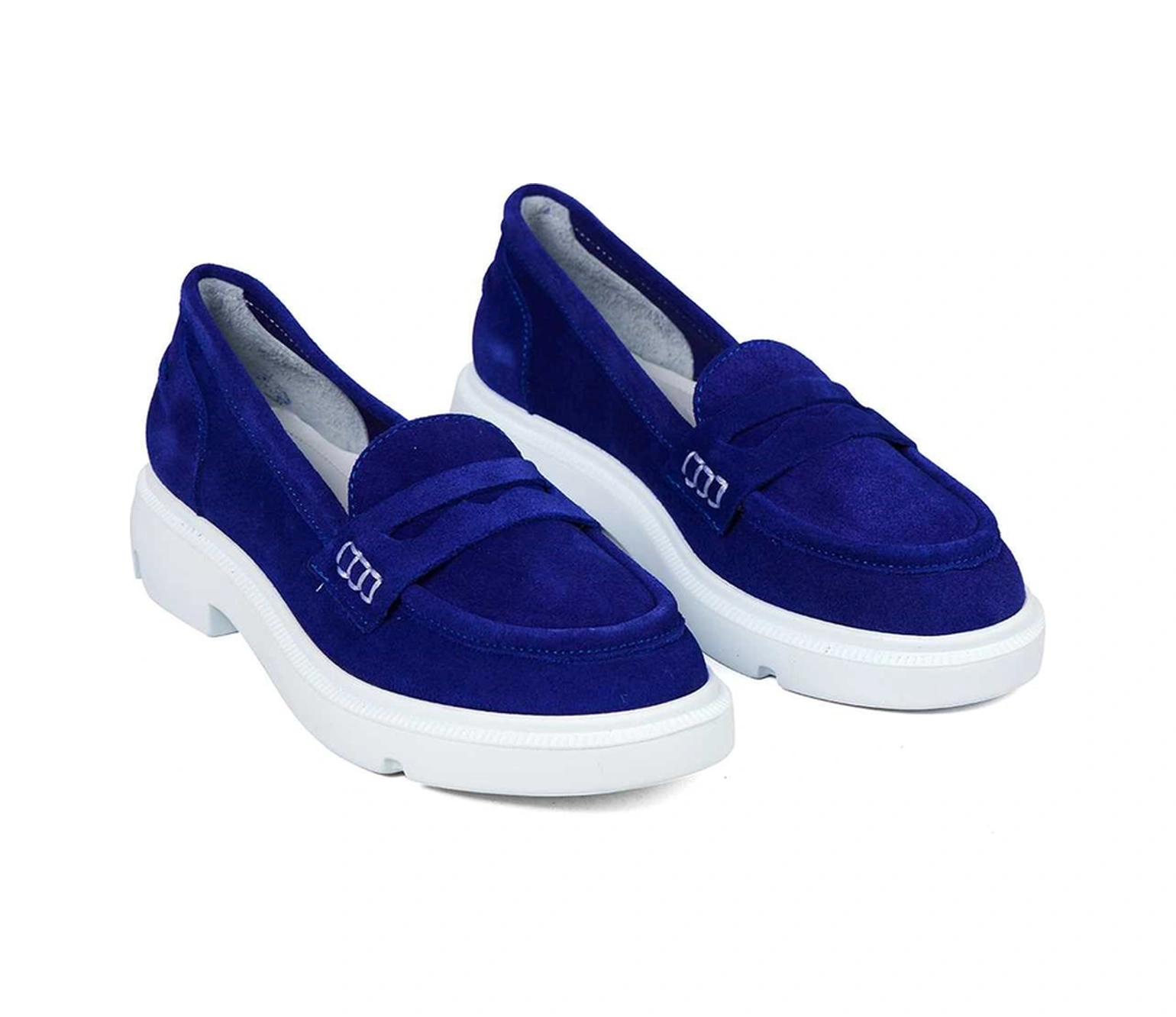 Bestello Bağcıksız Poli Loafer 101-226505-01 Kadın Ayakkabı Lacı Suet