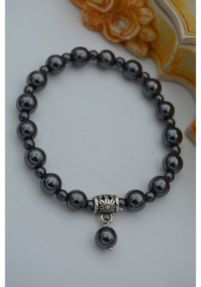 Stoneage Jewellery Hematit Doğal Taşlı Bileklik Çok Renkli