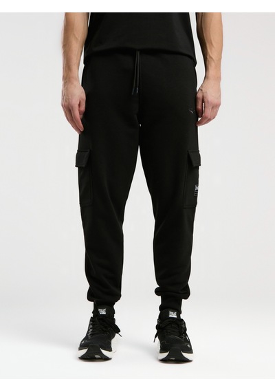 Ever Essentials Regular Siyah Erkek Kargo Cepli Jogger Siyah