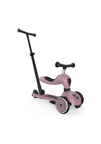 Scoot And Ride Push And Go Ebeveyn Kontrollü Çocuk Scooter Wildberry 240527-00069