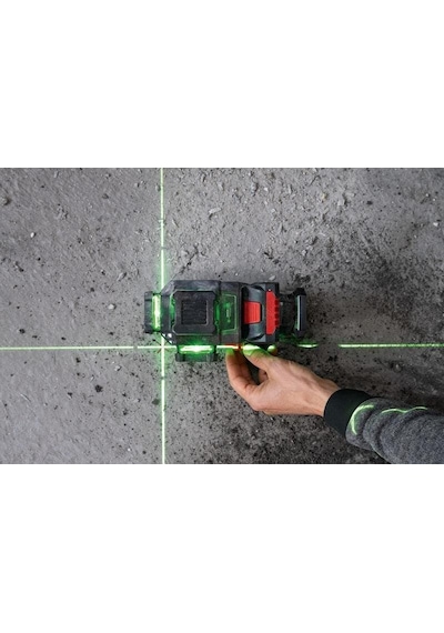 Bosch Gll 18v-120-33 Cg 1x4 Ah Procore Akülü Yeşil Çizgi Lazer