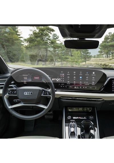 Audi Q6 Mat Ekran Koruyucu Dijital Gösterge Ve Multimedya