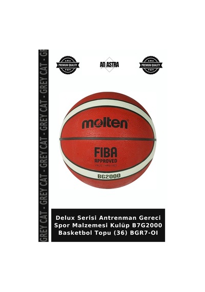Delux Serisi Antrenman Gereci Spor Malzemesi Kulüp B7g2000 Basketbol Topu 36 Bgr7-oı