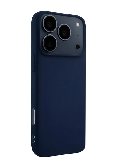 Apple Apple Uyumlu iPhone 17 Pro Max Nano İçi Kadife Silikon - Lacivert Çok Renkli