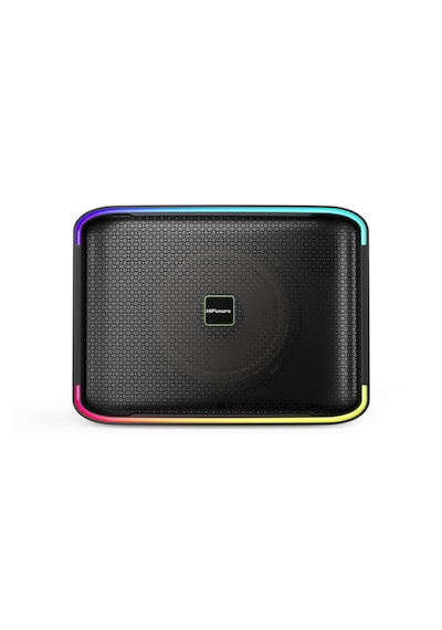 HiFuture Event Horizon Bluetooth 5.3 100W RGB BT/AUX/USB Taşınabilir Karaoke Hoparlör Siyah