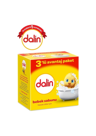 Dalin Bebek Sabunu 100gr 24 Lü Set Hassas Ciltler İçin