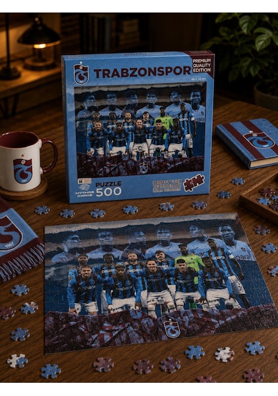Mythos 500 Parça Puzzle Trabzonspor 2025/2026 Sezonu 48 X 34 Cm Resmi Lisanslı