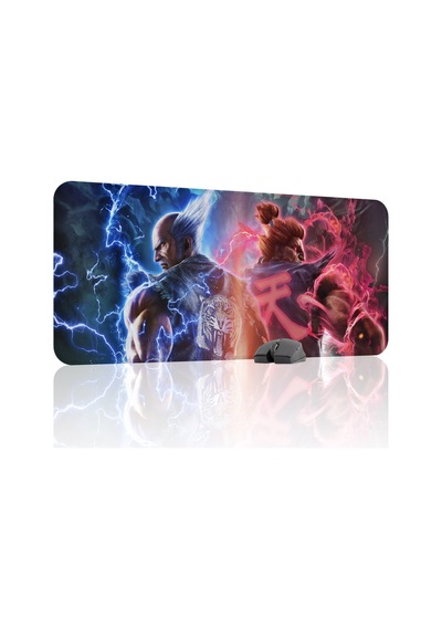 Tekken Kaymaz Dikişli Kauçuk Oyuncu Mousepad V4 - 90x40 Xxl Gaming Mouse Pad Fare Altlığı