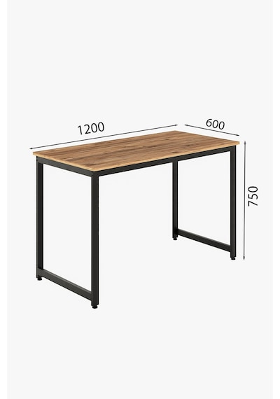 Çalışma Bilgisayar Masası Ofis Masası 60 X 120 Cm - Atlantik Çam