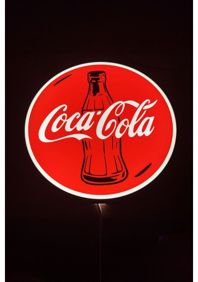 Coca Cola Vintage Aydınlatma Çok Renkli