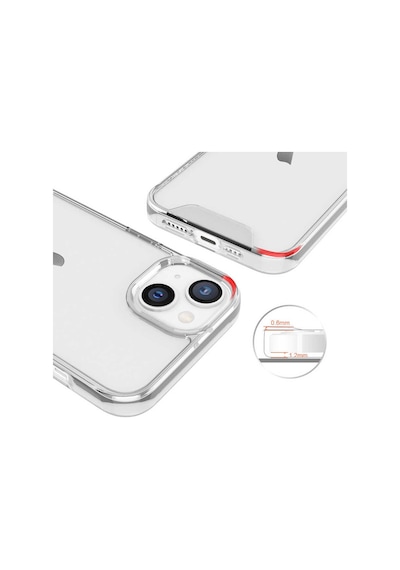 Zore Apple iPhone 14 Plus Uyumlu Omsy Gard Silikon-renksiz