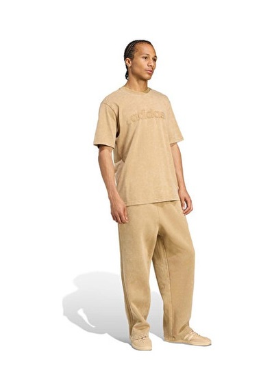 Adidas Washed Tee Erkek Günlük Tişört Jy2811 Kahverengi Kahverengi