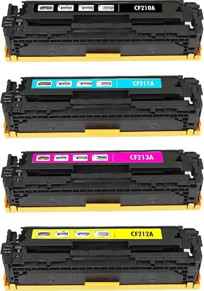 Ekoset Hp Pro M276 M251 Uyumlu 4 Renk Toner Cf210A/Hp131A
