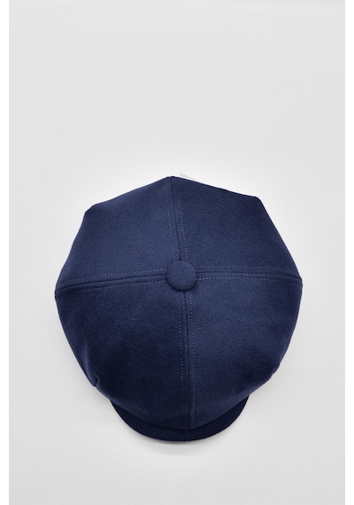 Külah Erkek Dökümlü Kışlık Newsie Kasket Premium Irish Flat Cap Şapka - Lacivert