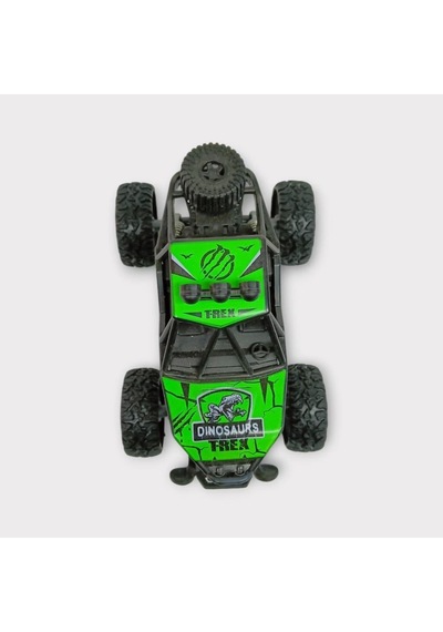 Çek Bırak Cross Buggy Araba - Yeşil Lisinya Çok Renkli