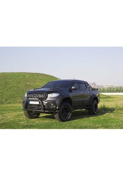 Nissan Navara Off Road Ön Tampon Koruma Demiri Siyah 2006+ Pst15
