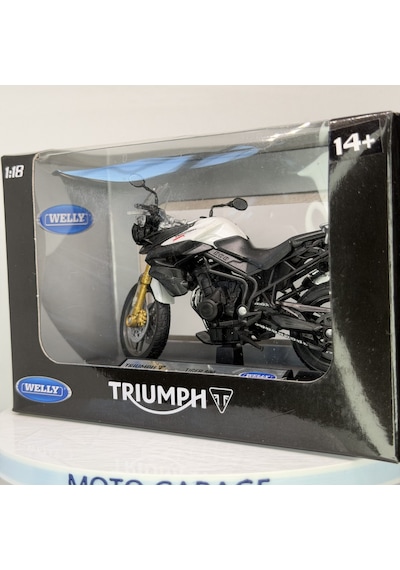 Triumph Tıger 800 Diecast Motor - 1:18 Welly Diecast