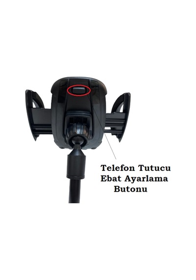 Cama Yapışan Araç Tutucu Telefon Tutucu Araç Içi Oto Tutucu