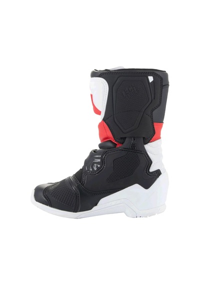 Alpinestars Tech 3s Kros Çocuk Motosiklet Botu Siyah Kırmızı Beyaz