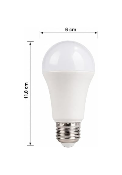 Rt-1032 E27 15w Led Ampul 4000k Günışığı Yüksek Lümen Güçlü Aydınlatma Yüksek Verimli Led Lamba