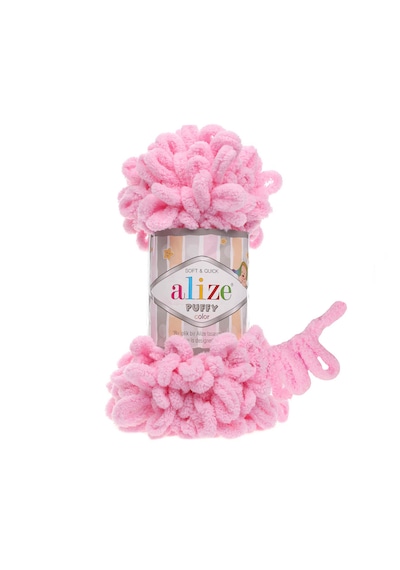 Alize 5 Adet Puffy El Örgü Ipliği 5'li Paket - 100 Gr. 9 Mt. Parmak Örgü Ipi - Şevval Tuhafiye 185