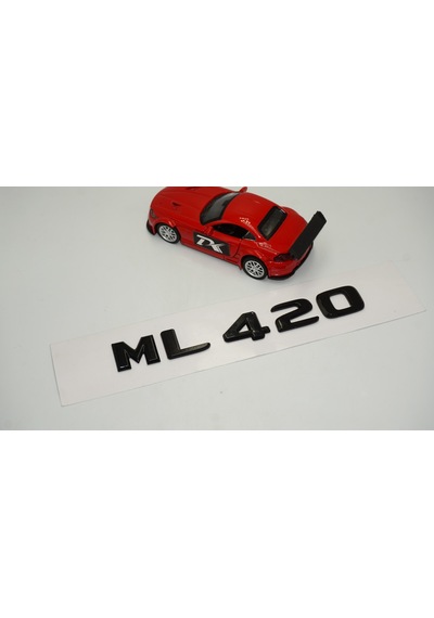 ML 420 Bagaj Parlak Siyah ABS 3M 3D Yazı Logo
