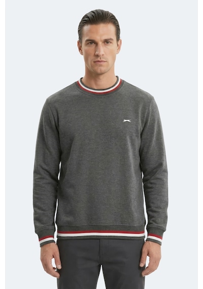 Slazenger Keystone I Erkek Antrasit Sweatshırt