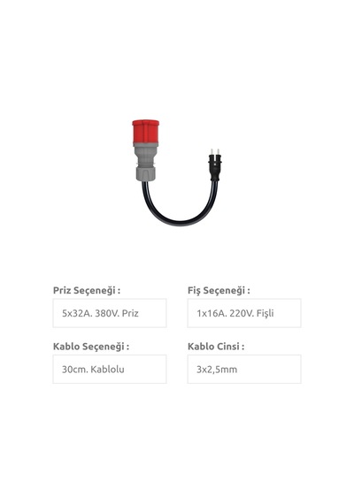 11 / 22 Kw Pro Mobil Elektrikli Taşıt Taşınabilir Şarj Cihazı-5m Kablolu Bev-2331-0001 - 831691197